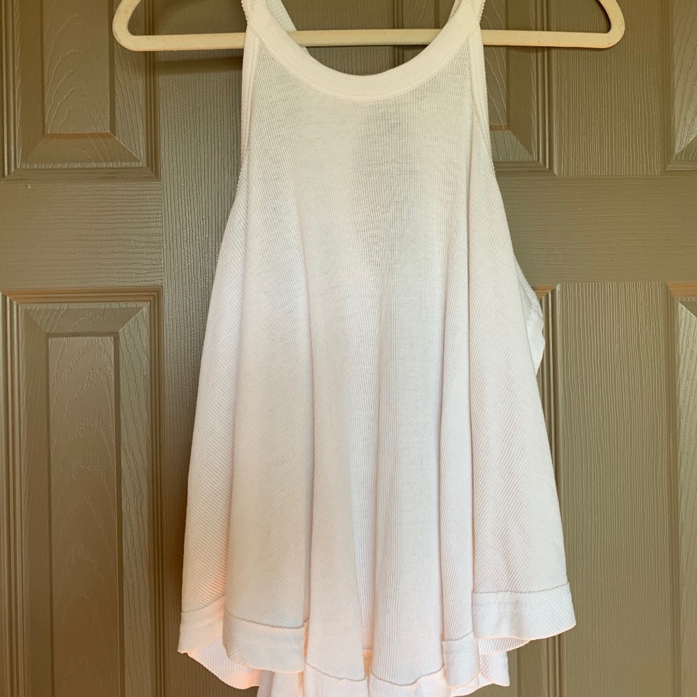 White Free People Tank
